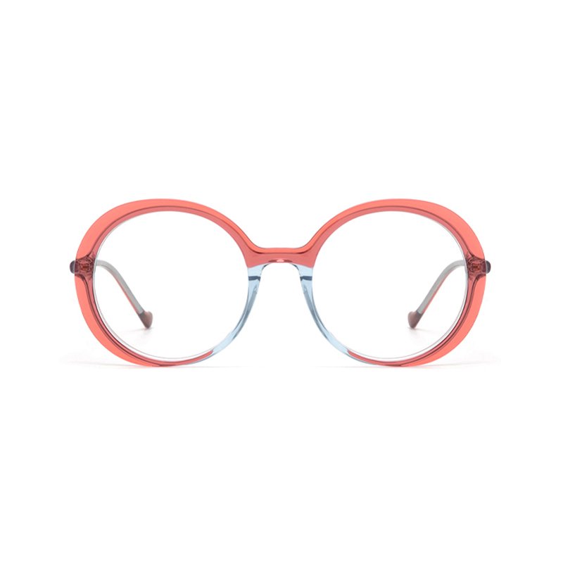 » JOYSEE 2021 1471 vintage trendy round acetate frame colorful designer full spectacle frame eyewear OEM custom logo eyeglasses frame Featured Image
