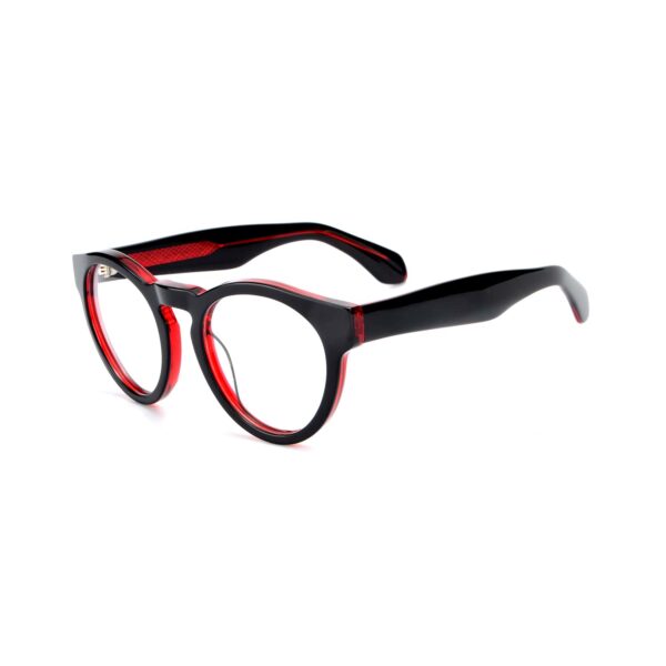 LT1077 High Quality Round Unisex Acetate Optical Frames by Leading Glasses Factory - immagine 8