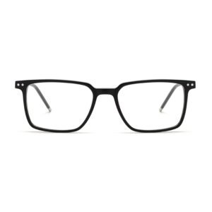 JOYSEE 2021 1377 Classic business eyewear for men computer anti-blue light rectangular thin frame acetate optical eyeglasses for myopia