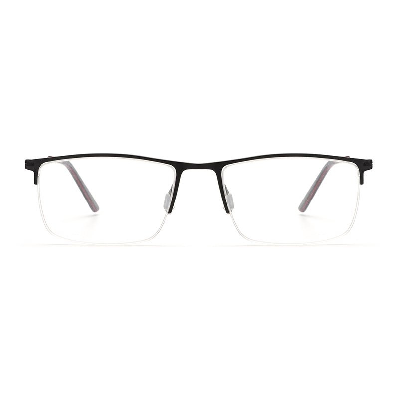 Joysee 2021 4238 Super Concise Semi-Rimless Literature Rectangle Reading Glasses Optical Eyewear