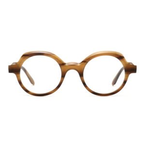 JOYSEE 2022 1705 New Fashion Round Anti Blue Light Blocking Glasses Trendy Acetate Optical Glasses Eyeglasses Frames G