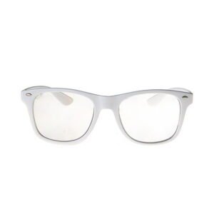 Joysee 2021 J02AR5927  Milk-White Classical Square Reading Glasses Anti Blue Light Blocking Glasses