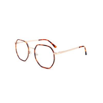 » Joysee 2021 901101 Fashion Metal Polygon Retro Lithe Full-Rim Declicated Optical Eyeglasses Featured Image